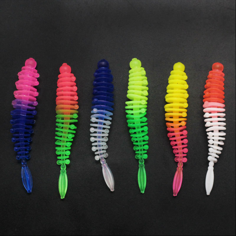 Fishing Lure Soft Plastic - 10 Buah Umpan Pancing Lembut Umpan
