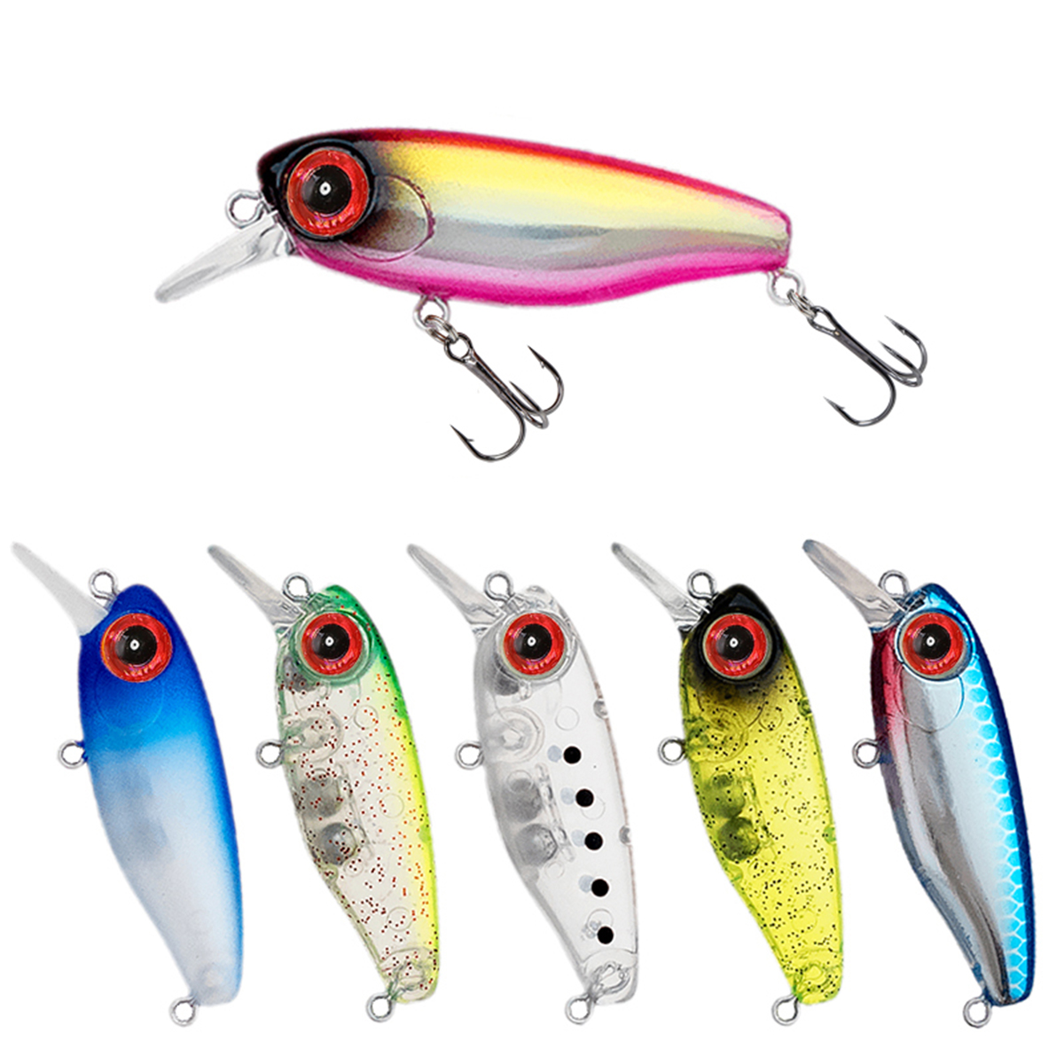 Fishing Lure Swimbait - 3.8Cm 2.7G Umpan Pancing Mikro Ikan