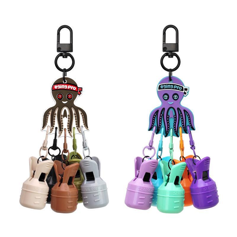 Fishing Lure Kit - 6 Buah/Set Umpan Cumi-cumi Model Kaki