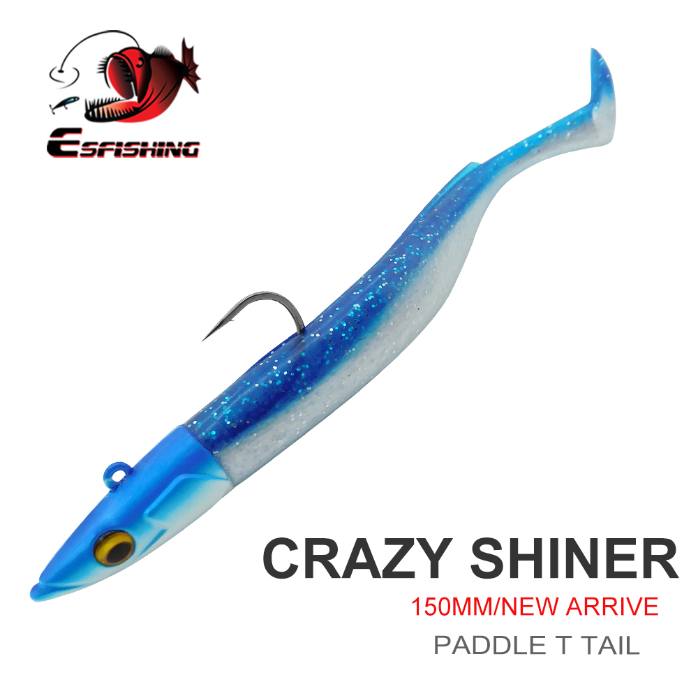 Fishing Lure Soft Plastic - ESFISHING Umpan Pancing Lunak, Umpan Berbentuk
