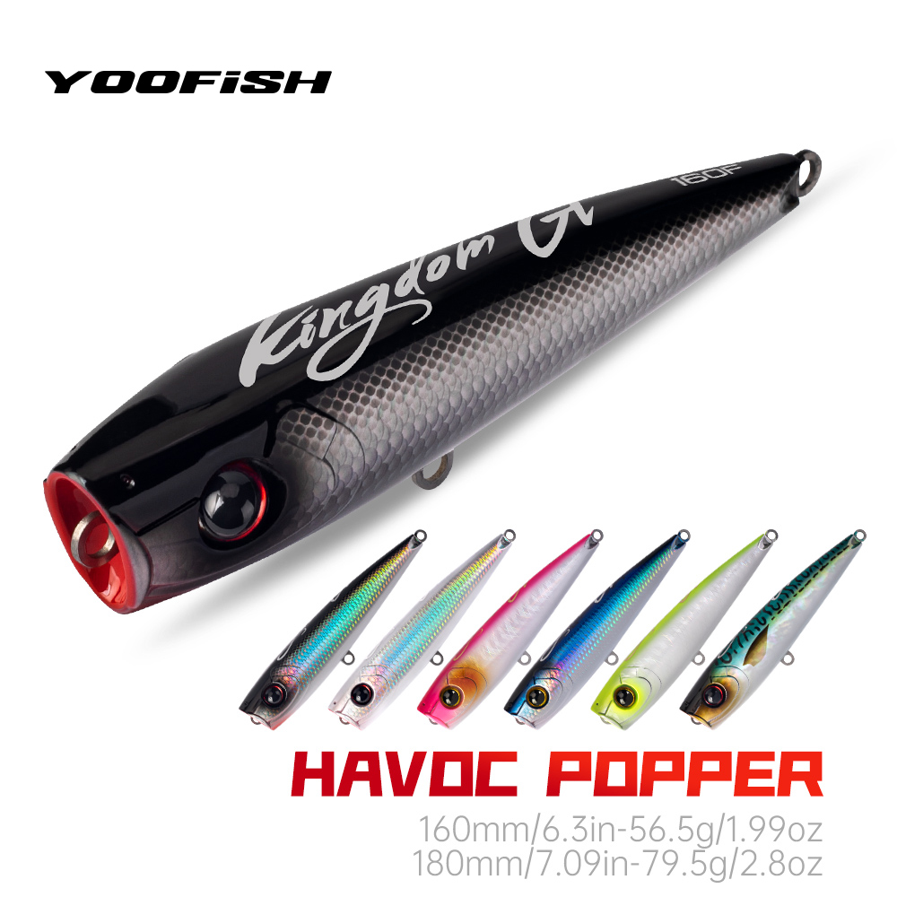 Fishing Lure Buzzbait - YOOFISH GT Umpan Pancing Topwater Popper