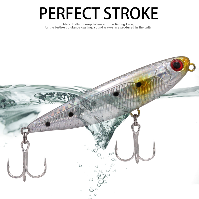 Wondershot D03 85Mm/100Mm Kual - Fishing Lure Topwater ulasan dan harga