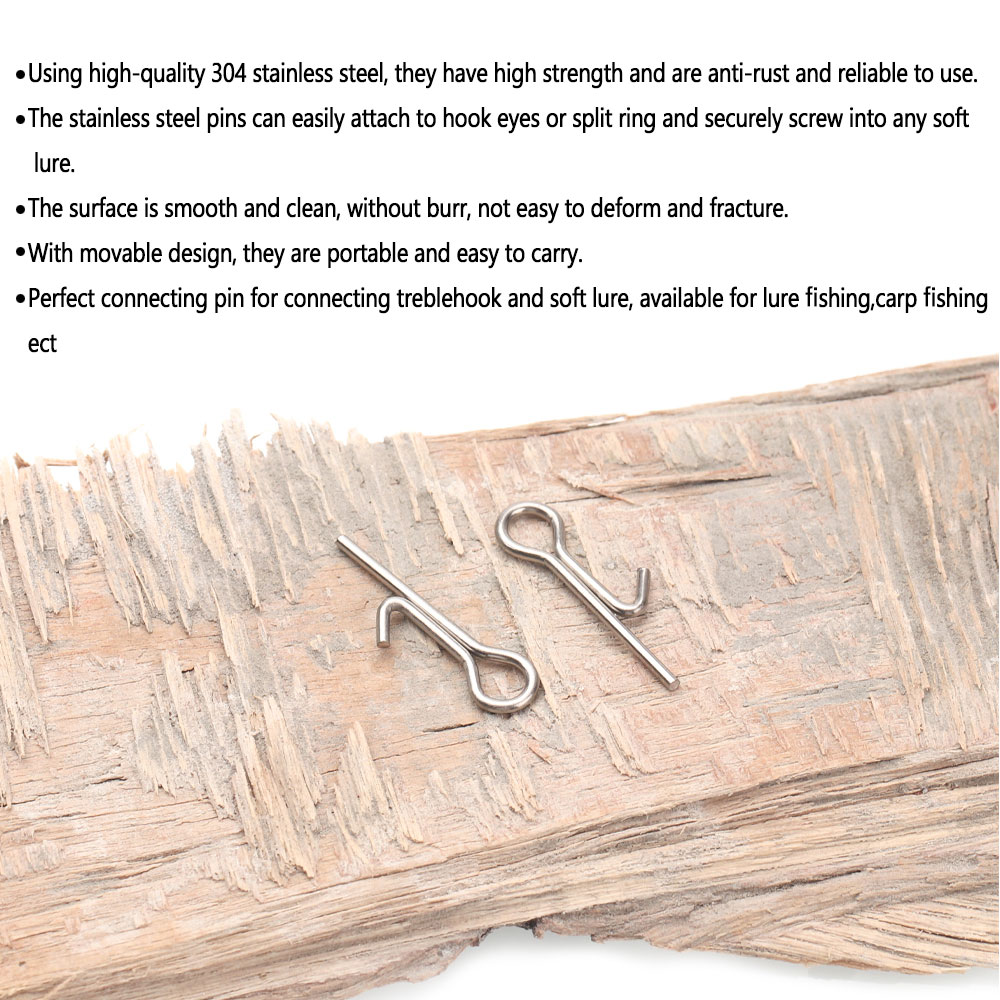 50/100 Buah Kail Pancing Sting - Fishing Lure Accessories ulasan dan harga