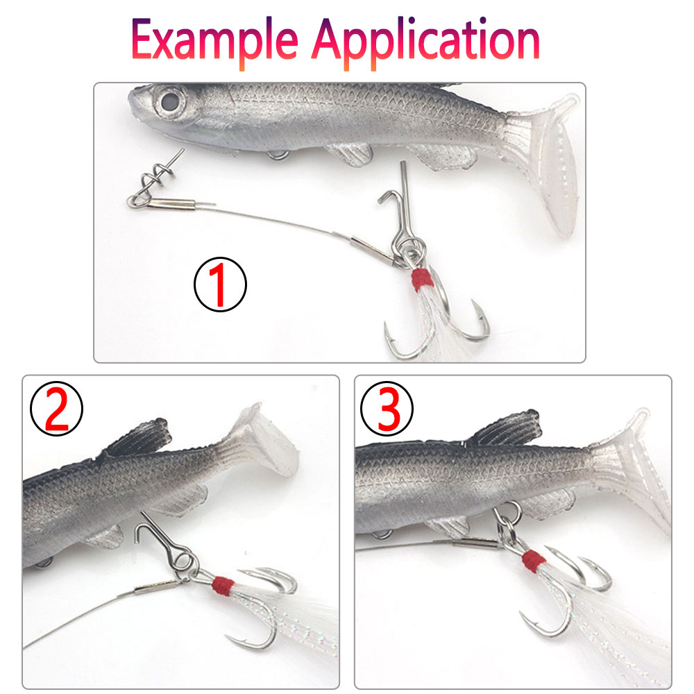 50/100 Buah Kail Pancing Sting - Fishing Lure Accessories ulasan dan harga