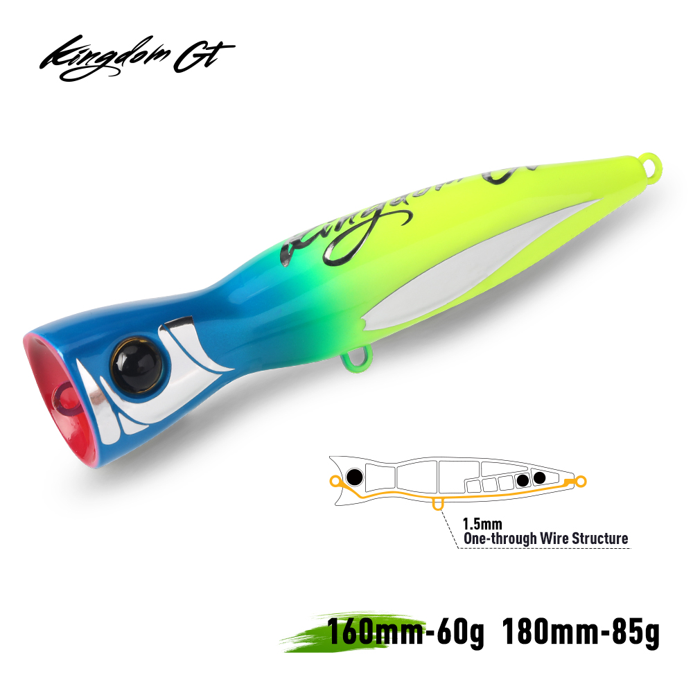 Kingdom GT Topwater Popper Ump - Fishing Lure Buzzbait ulasan dan harga