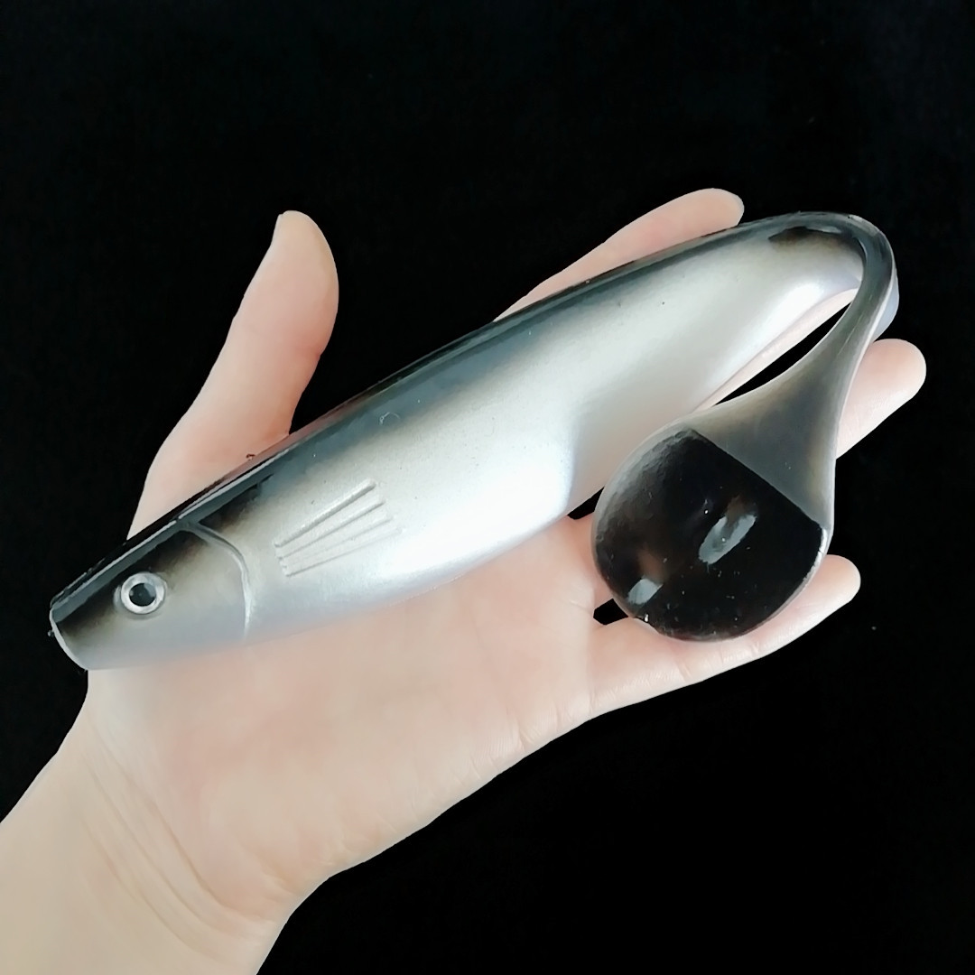 Umpan Pancing Air Asin Swolfy  - Fishing Lure Soft Plastic ulasan dan harga