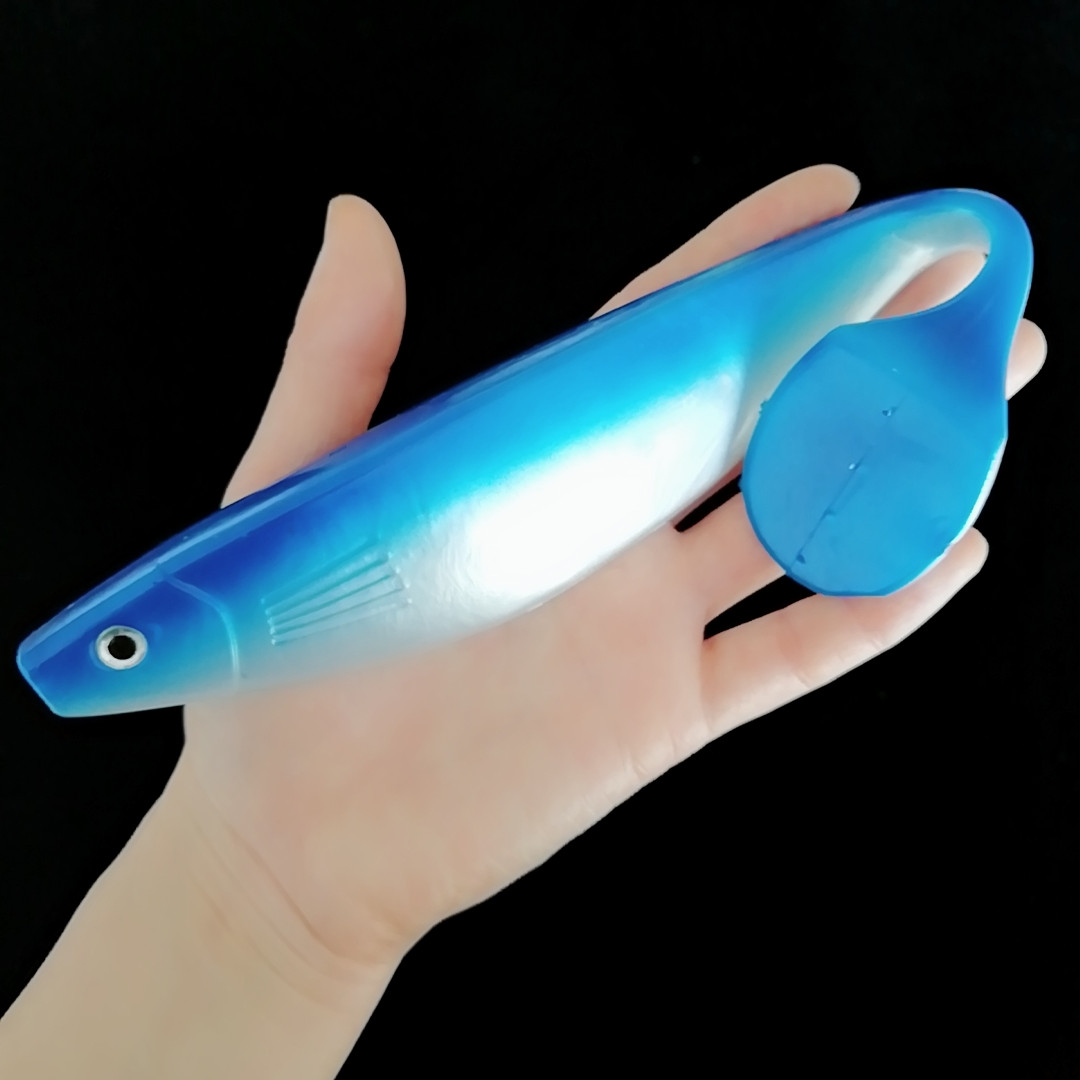 Umpan Pancing Air Asin Swolfy  - Fishing Lure Soft Plastic ulasan dan harga