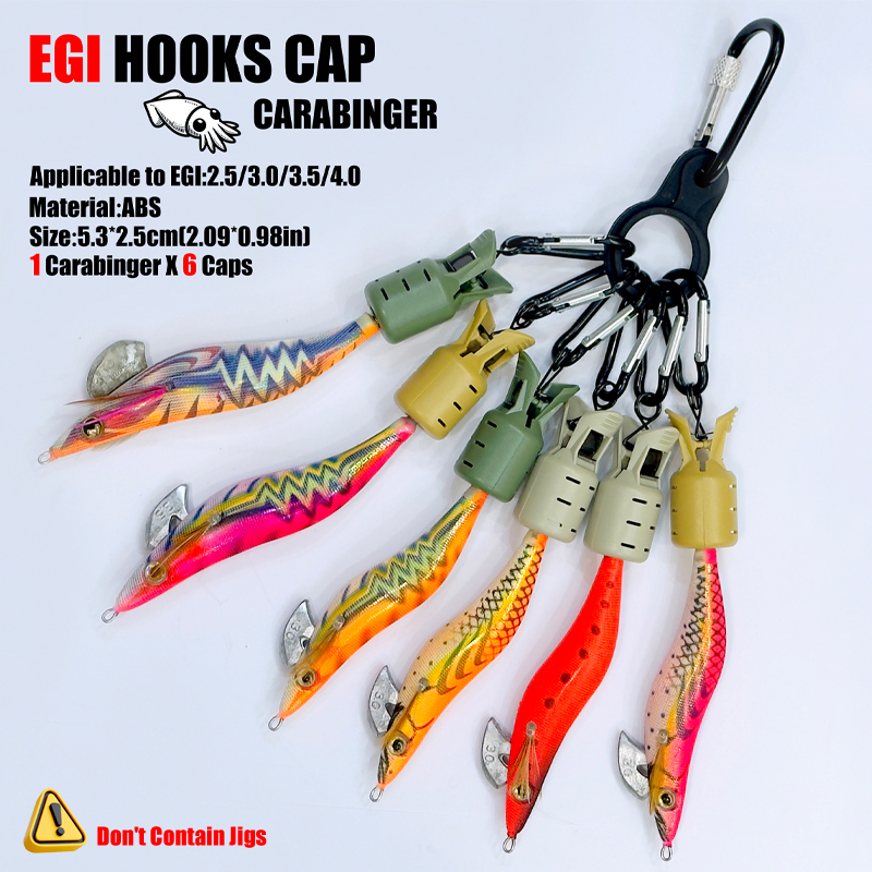Topi Kait Jig Cumi-cumi dan Ak - Fishing Lure Accessories ulasan dan harga
