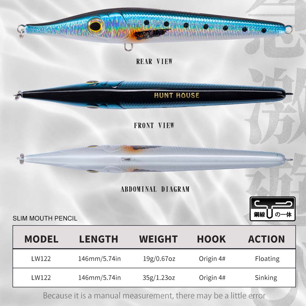 Umpan Pancing Hunthouse 146mm1 - Fishing Lure Topwater ulasan dan harga