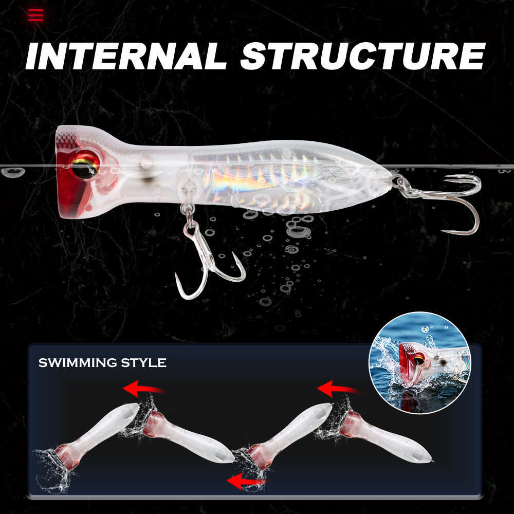 Umpan Pancing Popper Mengapung - Fishing Lure Popper ulasan dan harga