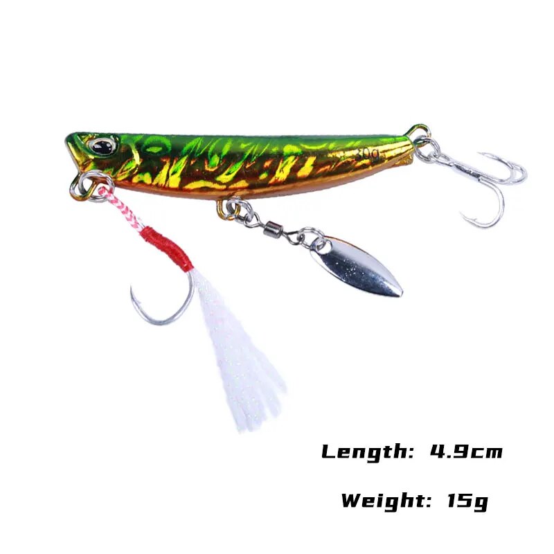 Umpan pancing sendok Jig logam - Fishing Lure Buzzbait ulasan dan harga