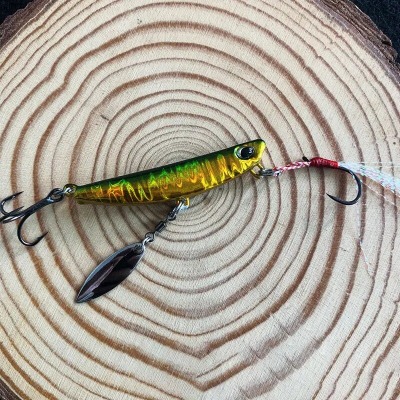 Umpan pancing sendok Jig logam - Fishing Lure Buzzbait ulasan dan harga